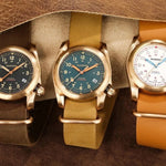 Load image into Gallery viewer, Boderry Voyager Bronze Field Watch
