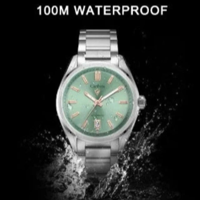 Cadisen Green Dress Watch