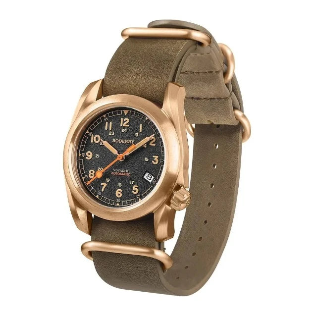 Boderry Voyager Bronze Field Watch