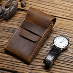 Load image into Gallery viewer, Leather Single Watch Travel Case
