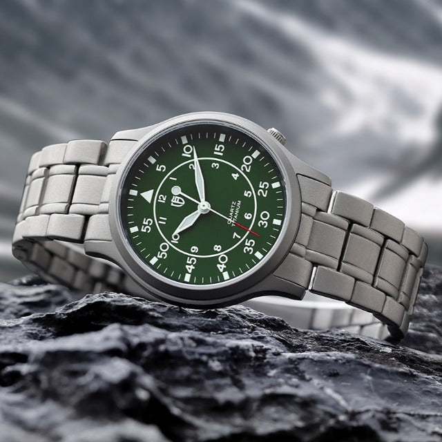 Berny Titanium Pilot Watch