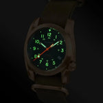 Load image into Gallery viewer, Boderry Voyager Bronze Field Watch
