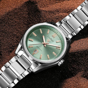 Cadisen Green Dress Watch