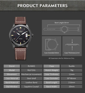 Ruimas Pilot Watch