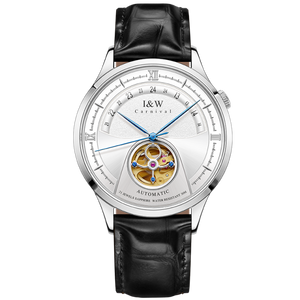 I&W Open Heart Dress Watch